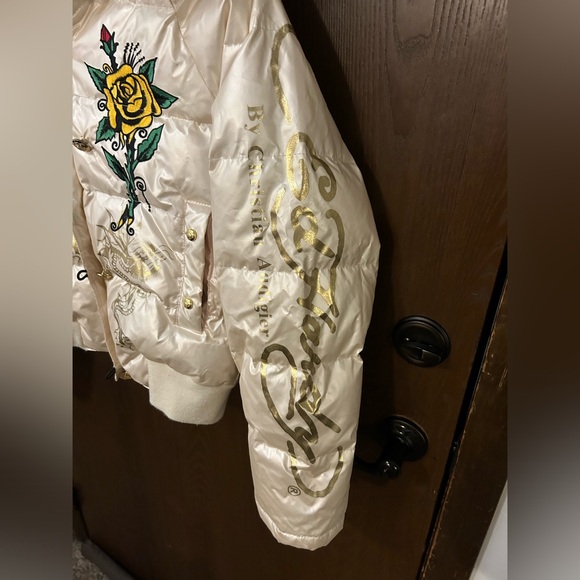 Rare Ed Hardy Puffer Tiger Jacket - Picture 4 of 16